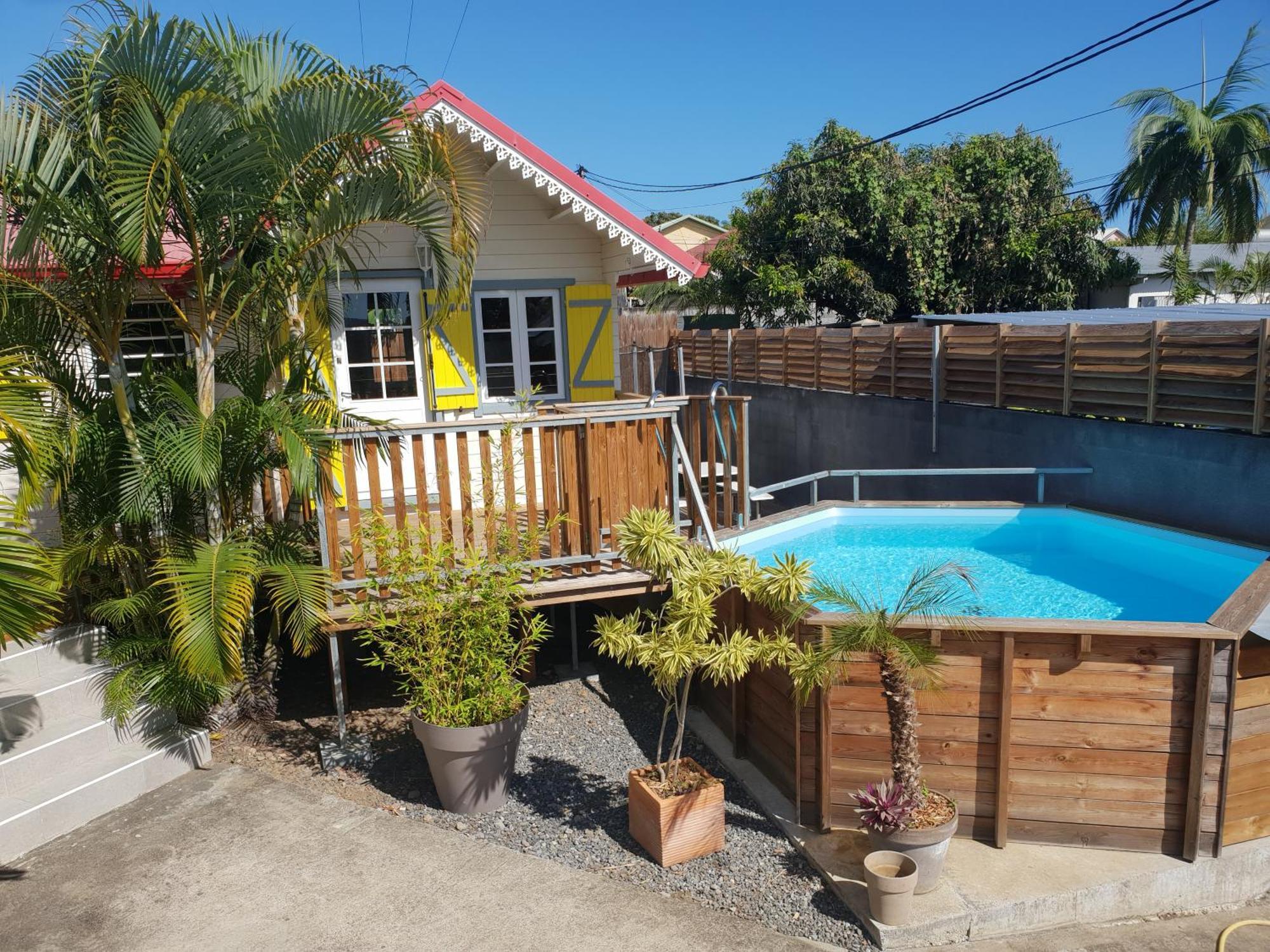 Bungalow Des Papayes Saint-Louis Esterno foto
